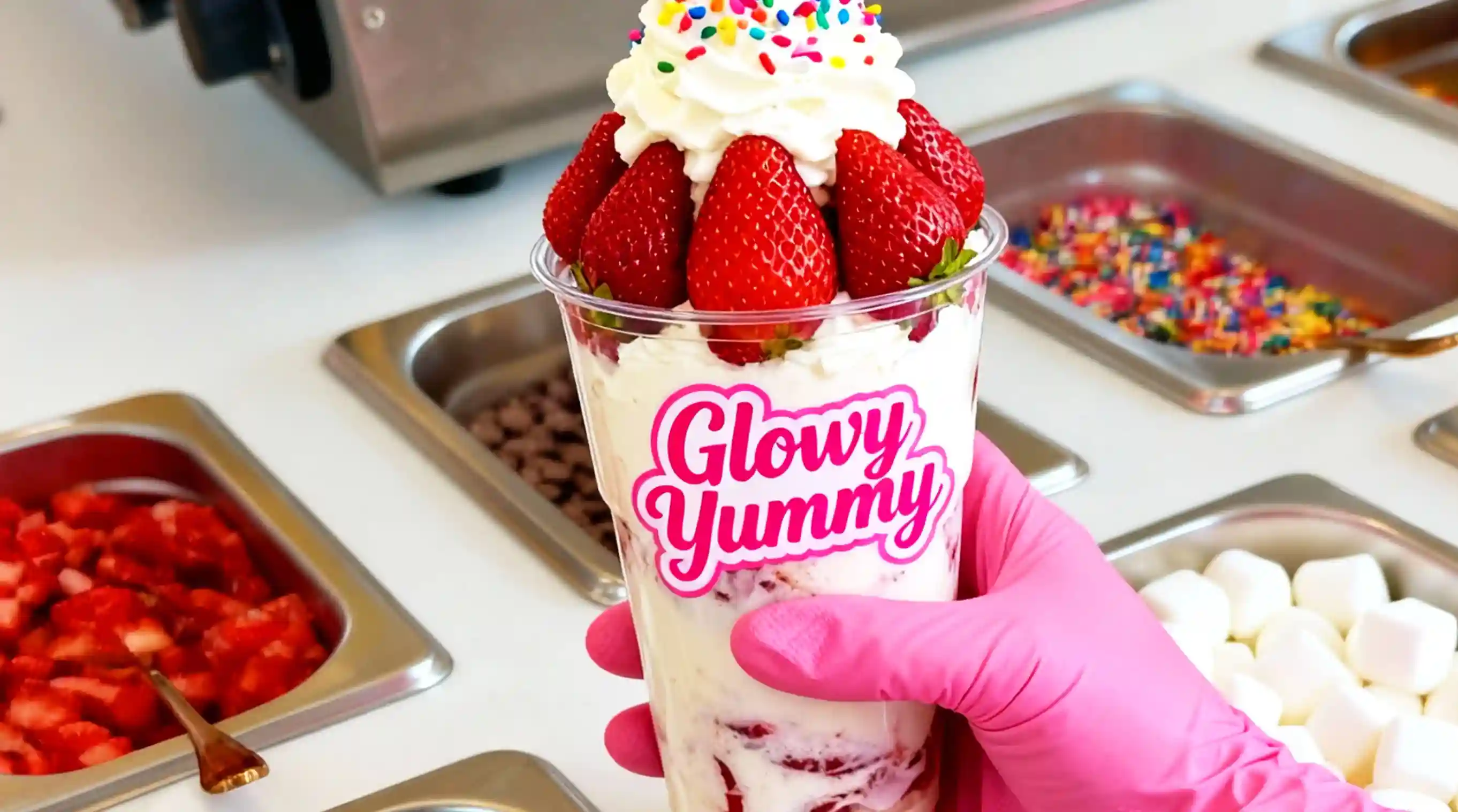 Contratar carrito de fresas con creama para eventos y fiestas