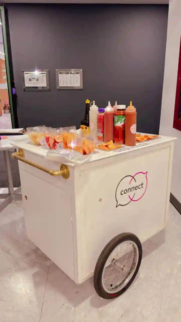 Renta de carrito de snacks de dulces para eventos corporativo empresas