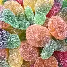 Glowy Yummy Carrito de Snacks de Dulces Gomitas de frutas